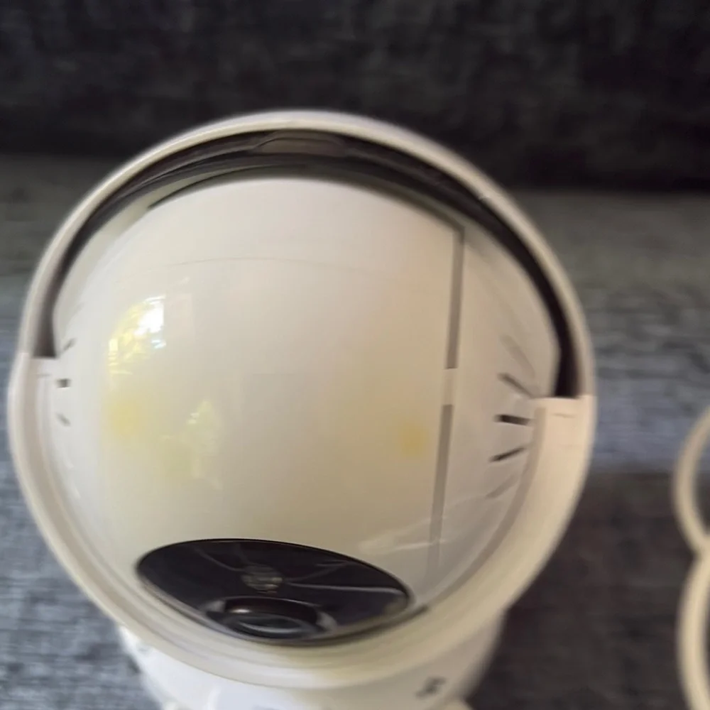 Invidyo White Security Camera with Charger for Baby’s room. (Used)